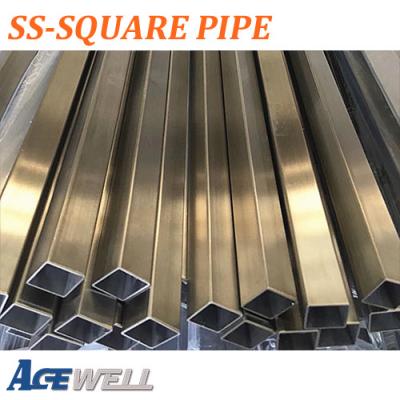 Stainless Steel Square Pipe/Tube